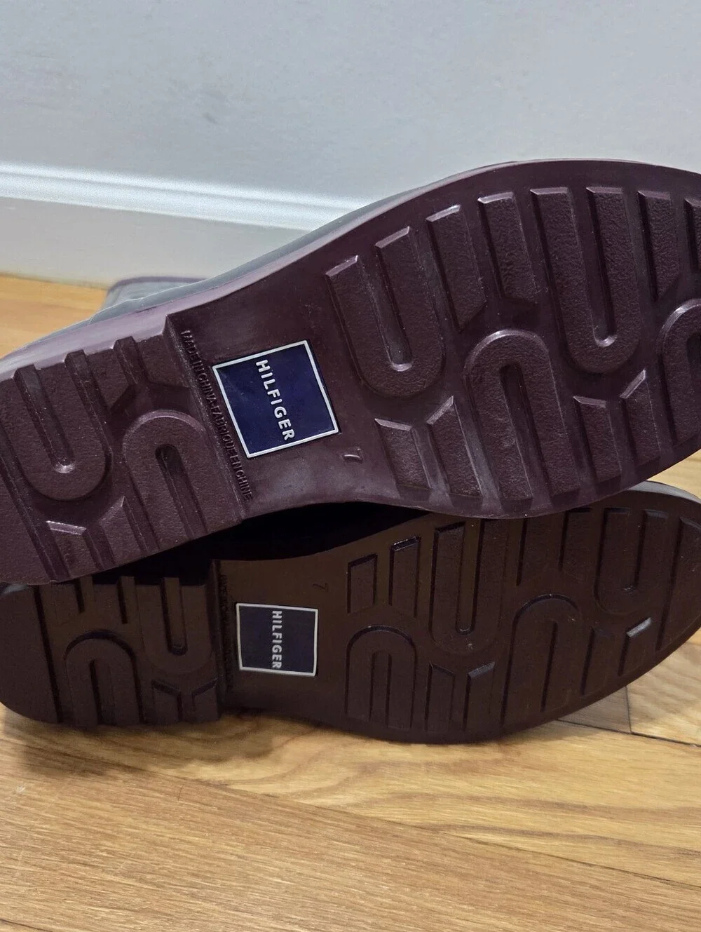 Tommy Hilfiger Tall Tufted Rain Boots
